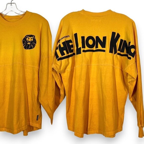 Disney Spirit Jersey Sweatshirt The Lion King Orange XS - Picture 9 of 9